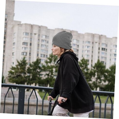 UPKOCH 2pcs Windproof Cycling Hat Comfortable Warm Skull Caps for Men and Women for Outdoor Sports in Saudi Arabia