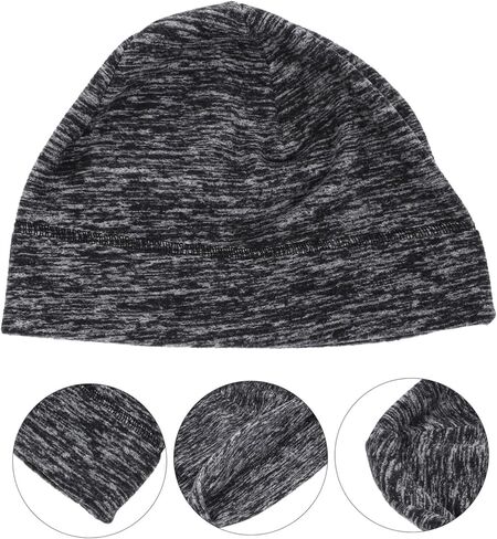 Mipcase 1Pc Windproof Beanie Hat for Cycling and Outdoor Sports Warm Winter Outdoor Hat for Men and Women Thick Cold Cap for Skiing and Riding Grey in Saudi Arabia