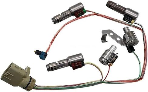 U140E U240E U241E Transmission Solenoids Valve Kit & Wiring Harness Compatible For Toyota RAV4 Camry Highlander Lexus ES300 RX300 in Saudi Arabia