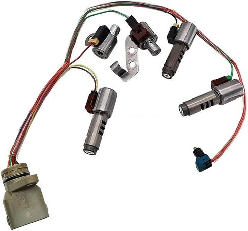 U140E U240E U241E Transmission Solenoids Valve Kit & Wiring Harness Compatible For Toyota RAV4 Camry Highlander Lexus ES300 RX300 in Saudi Arabia