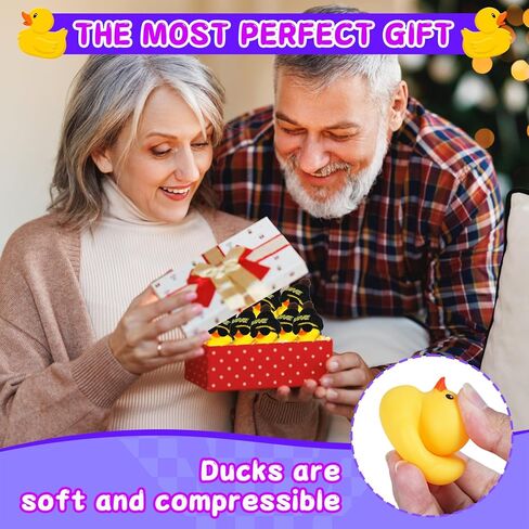 Funny Rubber Duck Car Accessories with Black Love Hat, Sunglasses, Golden Necklace & Beer Mug - Silicone Car Dashboard Decor, Squeezable Squeaky Duck for Stress Relief Car Interior Decoration in Kuwait