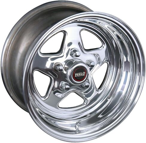 عجلة ألمنيوم مصقولة Weld Racing Pro Star 96 (15x4 بوصة/5x4.75 بوصة) in Kuwait