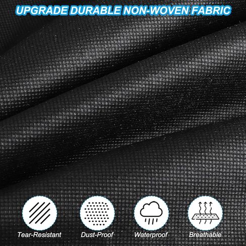 PATIKIL 60" Garment Bag, 3 Pack Breathable Suit Bag for Storage Hanging Clothes Dustproof Garment Covers for Suits Coats Dresses, Black in Saudi Arabia