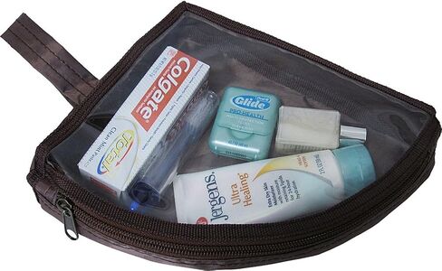 حقيبة الملابس الجلدية ذات العجلات السوداء من أميريليذر (#2482-0) in Kuwait