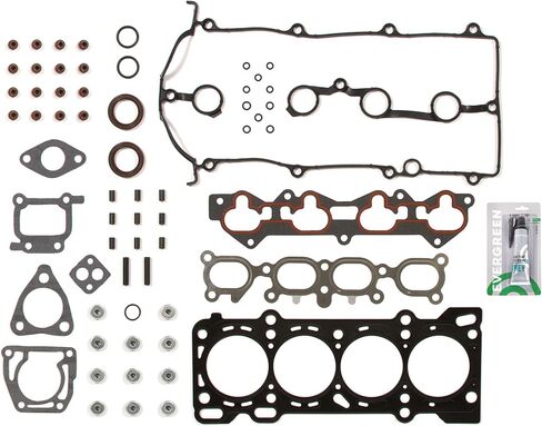 Evergreen SA-5494169144-2 مجموعة حشية كاملة محامل حلقات تناسب 99-00 مازدا بروتج 1.8L FP DOHC in Kuwait