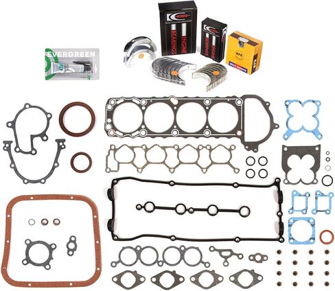 Evergreen SA-5494168567-2 مجموعة حشية كاملة محامل حلقات تناسب 98-04 نيسان فرونتير إكستيرا 2.4 DOHC KA24DE in Kuwait