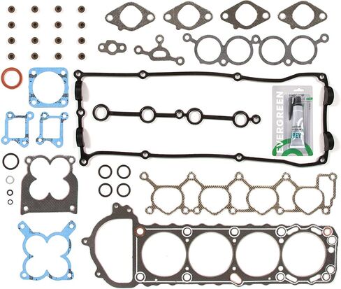 Evergreen SA-5494168567-2 مجموعة حشية كاملة محامل حلقات تناسب 98-04 نيسان فرونتير إكستيرا 2.4 DOHC KA24DE in Kuwait