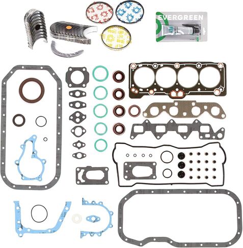 Evergreen SA-5494198755-3 Full Gasket Set Bearings Rings Compatible With/For 88-89 Toyota Corolla 1.6L DOHC in Saudi Arabia