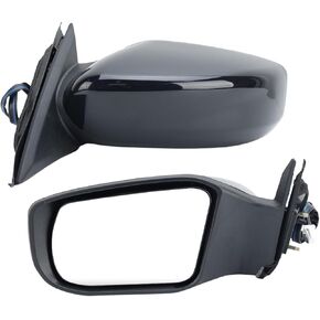 Right Passenger White Side Mirror Compatible with Nissan Altima 2013-2018 Sedan Power Glass/Non-Folding/Non-Heated Door Mirrors Outside Rear View Mirror Replace# 963013TH0A in Kuwait
