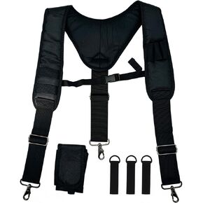 Padded Tool Belt Suspenders 3 Hook Swivel Suspenders for Tool Belt Heavy Duty Work Suspenders in Saudi Arabia