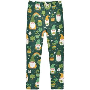 سراويل ضيقة للفتيات للرقص الرياضي والجري للأطفال في سن المراهقة، سراويل ضيقة للتمرين للفتيات الصغيرات، خصر مطاطي ناعم in Kuwait