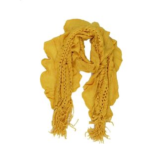 المرأة وشاح كشكش متماسكة مع هامش in Kuwait