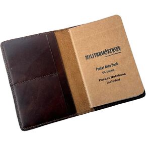 Leather Journal Cover for Field Notes, Notebook Cover for Moleskine Cahier, Handmade Vintage Leather Cover 3.5" x 5.5" Notebooks, Refillable Travelers Notebook in Saudi Arabia