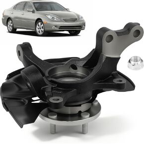 مجموعة محور مفصل التوجيه والعجلات متوافقة مع Toyota Camry/Lexus ES330 2004-2006 V6 3.0L 3.3L، الجانب الأيسر الأمامي in Kuwait