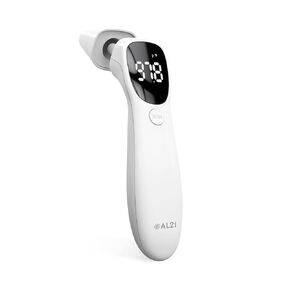 Dual Mode Thermometer for Adults, Kids, and Babies – Infrared Digital Forehead and Ear Thermometer, No Touch with Fever Alarm and Fast Results in Kuwait