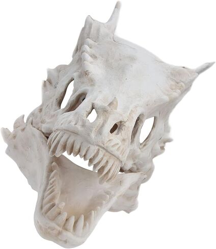 Dinosaur Skull Mask with Movable Jaw, Mute Speak, for Halloween Party, Cosplay, and Haunted House Decor in Saudi Arabia