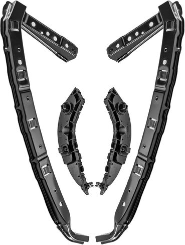 Front Headlight and Bumper Bracket Mount Support Retainer Kit Fit for Honda Civic Sedan 2006-2011 Replace 71190-SNA-A00 71140-SNA-A00 HO1066106 HO1067108, Left & Right Side 4 Pcs in Saudi Arabia