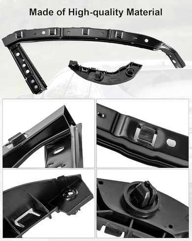 Front Headlight and Bumper Bracket Mount Support Retainer Kit Fit for Honda Civic Sedan 2006-2011 Replace 71190-SNA-A00 71140-SNA-A00 HO1066106 HO1067108, Left & Right Side 4 Pcs in Saudi Arabia