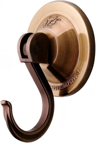 NL HOME Wreath Hangers for Glass Door or Window, 2-Pack Strong Suction Cup Utility Hooks, White in Kuwait