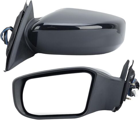 Right Passenger White Side Mirror Compatible with Nissan Altima 2013-2018 Sedan Power Glass/Non-Folding/Non-Heated Door Mirrors Outside Rear View Mirror Replace# 963013TH0A in Saudi Arabia