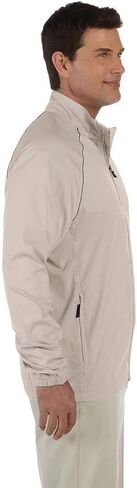 Adidas Golf A69 ClimaProof Mens 3-Stripes Full-Zip Jacket - Zucchini/Blk/Sterling - XX-Large in Kuwait