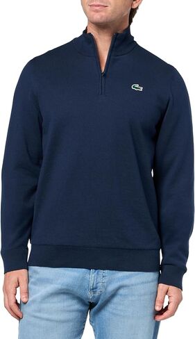 Lacoste Men's Golf Quarter Zipped Windbreaker Sweater in Saudi Arabia