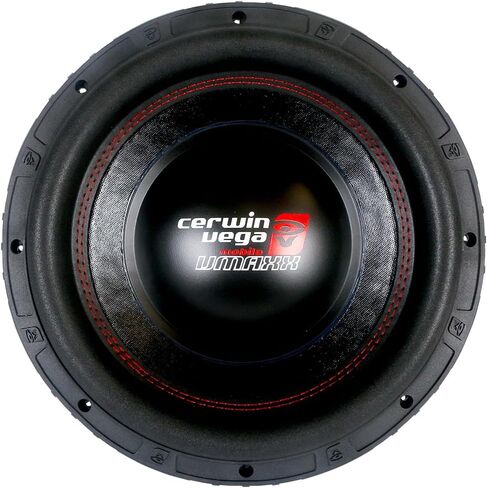 سيروين- فيجا موبايل CERVMAXX10D4 VMAXX10D4 1500 واط 10 بوصة مضخم صوت مزدوج 4 اوم، اسود in Kuwait