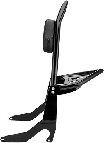 Mofun Sissy Bar with Luggage Rack 30" Passenger Backrest Compatible with BMW R18 Bagger/ R18 rictane/ R18 Transcontinental 2022 2023 2024 2025 Gloss Black in Saudi Arabia
