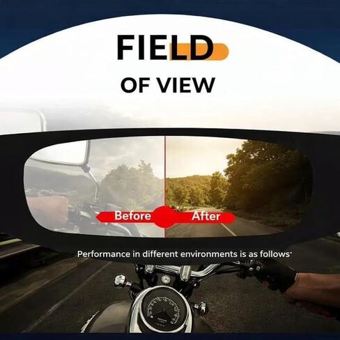 AGV Pista Corsa Gprr Anti Fog Film for Helmet Visor, Face Shield Lens Insert - Fog Prevention in Cold & Rainy Days for Clear Vision, Safe Riding in Kuwait