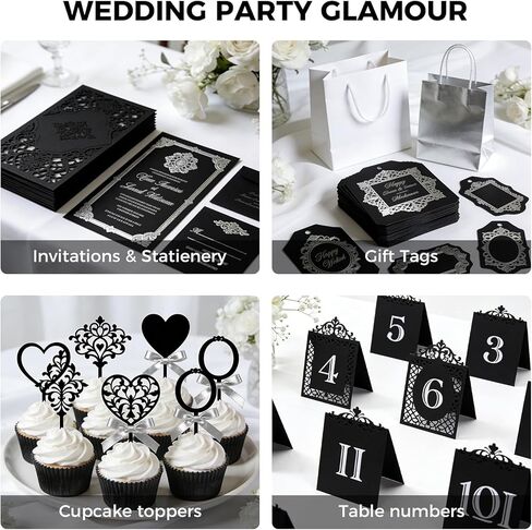 50 ورقة من ورق القصاصات الأبيض، مقاس 12 × 12 بوصة ورق البناء ورق بطاقات من أجل صناعة بطاقات دعوات الطابعة اليدوية in Kuwait