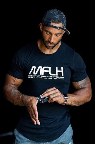 شريط رفع الأثقال الرياضي Element 26 - شريط ممتاز للإبهام والأصابع - شريط قبضة بخطاف أسود - شريط لاصق وقابل للتمدد مع لاصق مقاوم للعرق - شريط للWODs، الملاكمة، BJJ in Kuwait