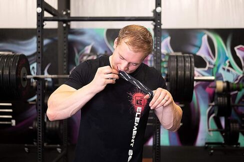 شريط رفع الأثقال الرياضي Element 26 - شريط ممتاز للإبهام والأصابع - شريط قبضة بخطاف أسود - شريط لاصق وقابل للتمدد مع لاصق مقاوم للعرق - شريط للWODs، الملاكمة، BJJ in Kuwait