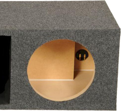 علبة مضخم صوت Q Power HD210 ذات فتحات تهوية مزدوجة مقاس 10 بوصات شديدة التحمل مع حاجز أمامي مقاس 1 بوصة in Kuwait