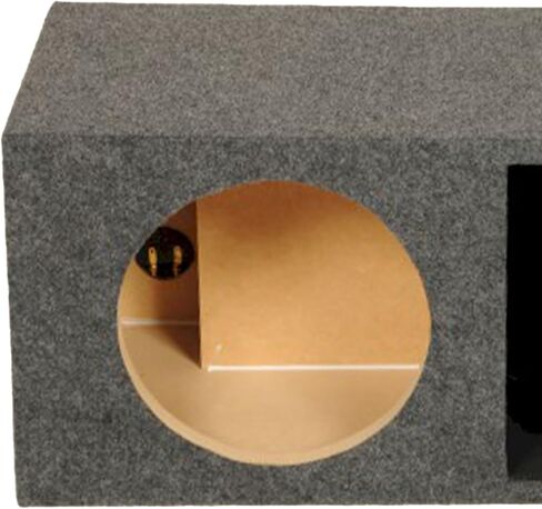 علبة مضخم صوت Q Power HD210 ذات فتحات تهوية مزدوجة مقاس 10 بوصات شديدة التحمل مع حاجز أمامي مقاس 1 بوصة in Kuwait