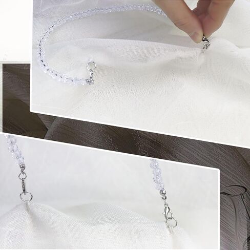 rainbowstar 2 Pack Bridal Gown Train Holder Bracelet Detachable Wedding Dress Loop & Elegant Bustle Alternative with Open Rings in Saudi Arabia