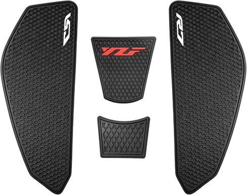 واقيات وسادة خزان الوقود لـ YAMAHA YZF-R7 R7 2021-2025، وسادات خزان الوقود لـ YZF R7 تحمي الدراجة النارية، وسادات مضادة للانزلاق مقابض خزان الوقود، وسادات خزان الوقود، ملصقات خزان الوقود in Kuwait