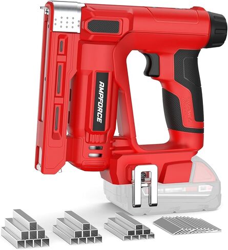 دباسة تاج 20 فولت 2 في 1 3/8 بوصة، أداة تثبيت براد لبطارية MiIwauke 18 فولت، مع 2200 قطعة من الدبابيس والأظافر in Kuwait