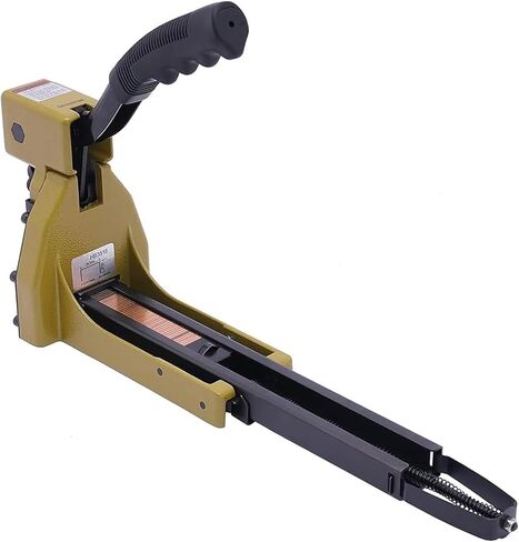 Manual Carton Closing Stapler, Portable Corrugated Carton Staple Gun, 34.7mm (1-3/8") Crown, 18mm (3/4") Length Staples, 50 Pcs Capacity for Closing Cartons Folding Boxes in Saudi Arabia