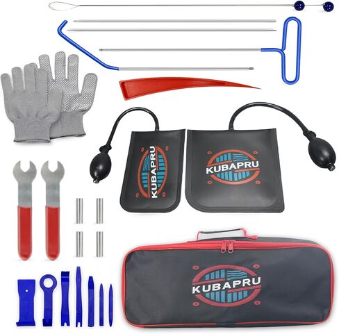 Car Repair Tool kit, 22 Pieces, Stainless Steel Tools, Multifunctional Tools Set, Air Wedge in Saudi Arabia