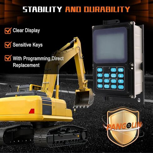 PANGOLIN 7835-12-1005 7835-12-1004 PC200-7 PC210-7 PC220-7 PC300-7 Monitor for Komatsu Monitor Display Panel Gauge Cluster Excavator Parts in Saudi Arabia