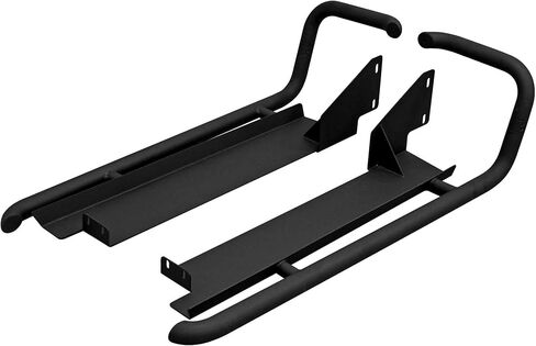SuperATV Rock Sliders Nerf Bars Tree Kickers لعام 2015-2016 Polaris Ranger XP 570 (PRO-FIT Cab) / XP 900 | أسود | مصنوعة من أنابيب شديدة التحمل مقاس 1.75 بوصة | لمسة نهائية من مسحوق الطلاء | تركيب بمسامير in Kuwait