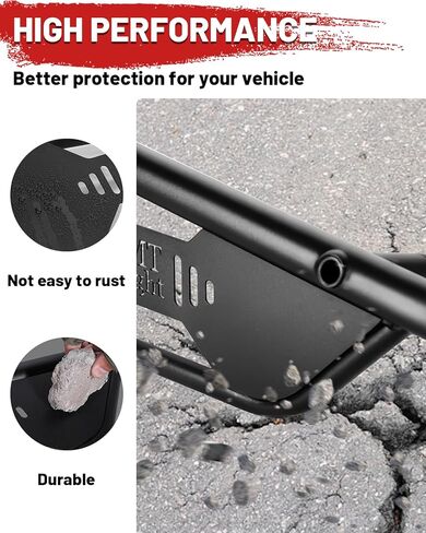 مصد جانبي StarknightMT ZForce 950 Nerf Bars Rock Sliders متوافق مع 2020-2022 CFMOTO ZForce 950 Sport/ 2022 2023 2024 ZForce 950 HO EX ملحقات خطوات جانبية من الصلب شديدة التحمل لشجرة كيكرز in Kuwait