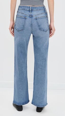 جينز Madewell النسائي ذو الساق الواسعة in Kuwait
