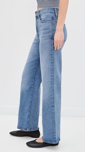 جينز Madewell النسائي ذو الساق الواسعة in Kuwait