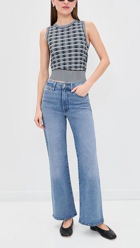 جينز Madewell النسائي ذو الساق الواسعة in Kuwait