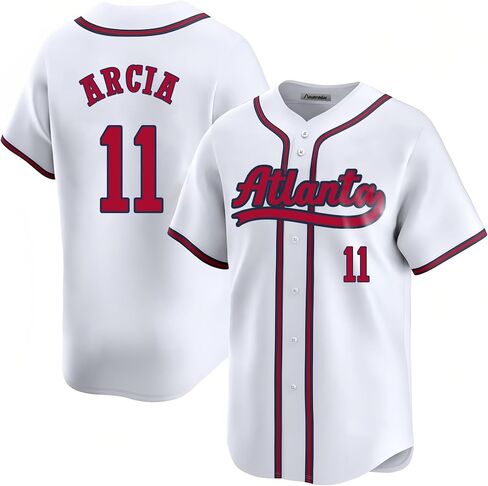Custom Mens/Women/Youth Atlanta Baseball Stitched T-Shirt for Sports Fan in Saudi Arabia