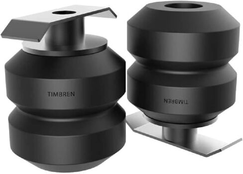 Timbren TORTUN4 Rear Load Support Kit for 2000–2021 Toyota Tundra, 2005–2022 Tacoma & 2004–2022 Nissan Titan | Heavy-Duty Progressive Load Control | Reduces Sag & Sway | Improves Towing Stability in Kuwait