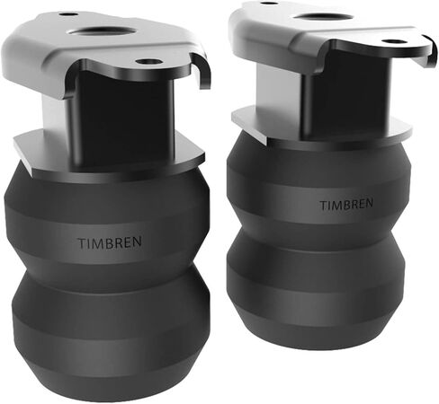 مجموعة دعم الحمل الخلفي Timbren FR250SDJ لـ 2017-2025 Ford F-250 Super Duty - نوابض مطاطية تقدمية شديدة التحمل تقلل من الترهل واللف والتأرجح | يعمل على تحسين ثبات السحب والتحكم وتوازن الركوب in Kuwait