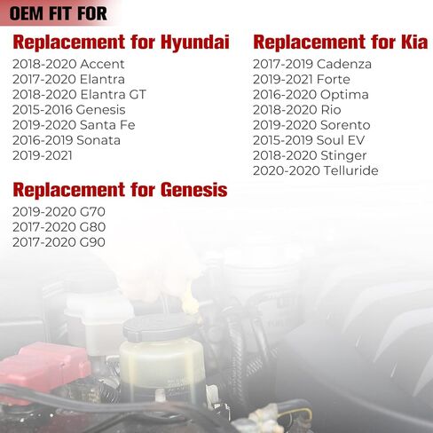 Radiator Cap for Hyundai Kia, 2017-2020 Elantra, 2016-2019 Sonata, 2016-2020 Optima, 2019-2021 Forte, 2019-2020 Santa Fe, 2019-2020 Sorento, 2020-2020 Telluride, 25330B1000 in Saudi Arabia