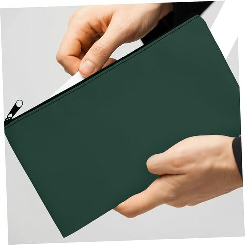 NUOBESTY 2Pcs Capacity PU Cash Bags with Zipper Organizers for Storage Receipts and Documents Easy to Carry Money Saving Envelopes in Saudi Arabia